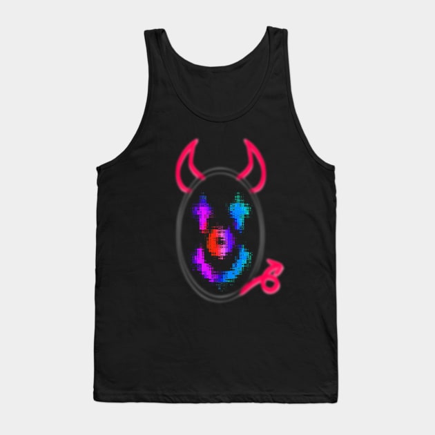 clown Tank Top by Eddga